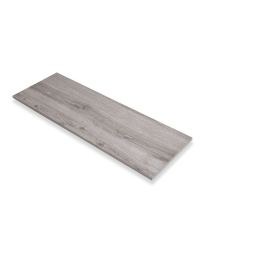 EMPEROR Terrassenplatte OYSTER Feinsteinzeug 120x40x2cm, keramische Terrassenplatte im Dielenformat, made in Italy