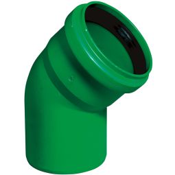 Wellker KG 2000 Bogen DN 200 Abwasserrohr für KG-System PVC -  SN 10 und SN 16, verschiedene Ausführungen