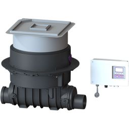 KESSEL Rückstaupumpanlage Pumpfix-F-Komfort Unterflurinstallation befliesbar Komplettset zum Einbau in die Bodenplatte mit befliesbarer Abdeckung