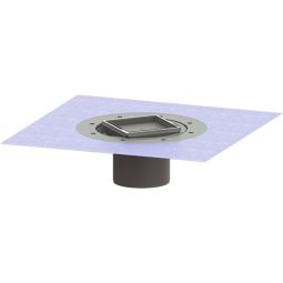 KESSEL Variofix Bodenablauf Dünnbettaufsatzstück befliesbar Gewebematte befliesbare Abdeckung