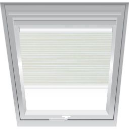 Roto Sichtschutzrollo Linien-Beige 3-R59 lichtdurchlässig, Bedienung manuell, für verschiedene Fenstergrößen konfigurierbar