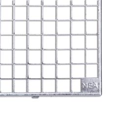 MEA Lichtschachtrost Masche 30/30 mm Breite 2000 mm Tiefe Lichtschachtrost: 700 mm