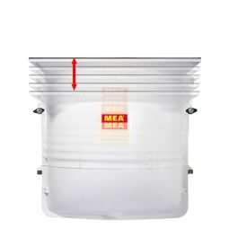 MEA Lichtschacht MEAMAX 1000x850-1100 mm Tiefe Lichtschachtkörper: 400 mm