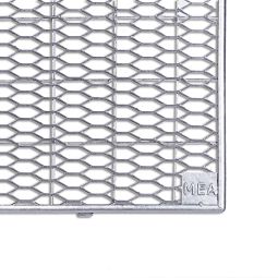 MEA Lichtschachtrost Streckmetall Breite 1000 mm Tiefe Lichtschachtrost: verschieden