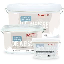 ClayTec Grundierung DIE WEISSE glatt ohne Körnung
