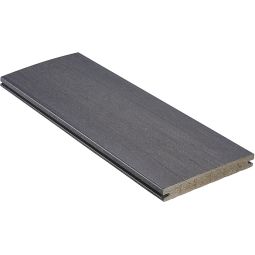 NATURinFORM WPC-Terrassendiele 21x162mm DIE EXKLUSIVE basaltgrau massiv matte, einseitig geprägte Oberfläche, jede Diele ein Unikat