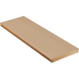 NATURinFORM WPC-Terrassendiele 21x162 mm DIE URBANE Massivdiele lehm Einseitig gebürstete Oberfläche, lediglich 5 Millimeter Fugenmaß