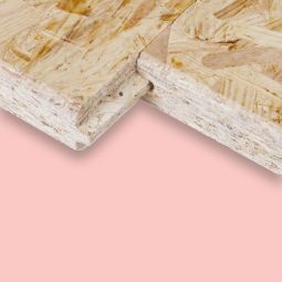 OSB 3 Platte 25 mm Nut und Feder 2050x675 mm Feuchtebeständige OSB/3-Platte, LxB 2050x675 mm, mit vierseitiger Nut- und Federverbindung, formaldehydfrei