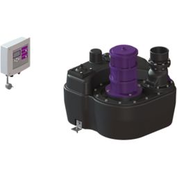 KESSEL Hebeanlage Aqualift F Mono Comfort Pumpe SPF 1400-S3 230 V mit Comfort Schaltgerät, zur Überflurinstallation, Nennweite DN 100