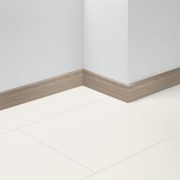 Parador Dekor-Sockelleiste Eiche D039 SL 2/3/4/18 hellgrau Fußleisten Länge 2200 mm, verschiedene Formen