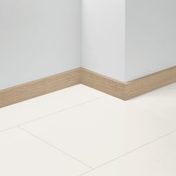 Parador Dekor-Sockelleiste Eiche D110 SL 3/18 hellbraun Fußleisten Länge 2200 mm, verschiedene Formen