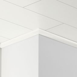 Parador Deckenleiste 3 Dekor Pinie Weiss Helle Deckenleiste für saubere und natürliche Übergänge, 2200x34x12 mm