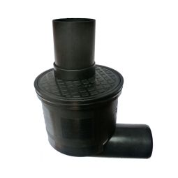 Rewatec Fallrohrfilter Regen-Ablauffilter Regensammler Tank-Vorfilter für Dachfläche bis 150 m²