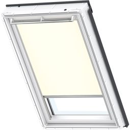 VELUX Sichtschutzrollo Uni Beige 1086 lichtdurchlässig, für verschiedene VELUX-Dachfenster geeignet
