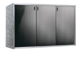 Paul Wolff Mülltonnenbox SILENT Trend Anthrazit 3er Box Mülltonnenverkleidung für Behälter bis max. 240 Liter, unterschiedliche Wandfarben wählbar