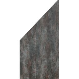 TraumGarten Sichtschutzelement SYSTEM BOARD KERAMIK Darknight Anschluss Sichtschutz widerstandsfähiges Keramik-Zaunfeld