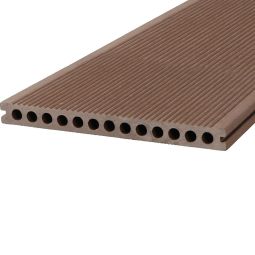 TraumGarten Terrassendiele 23x240mm DreamDeck WPC Plus XL braun verschiedene Längen auswählbar