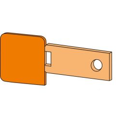 Schlüter-QUADEC EB EK Abschlussprofil Endkappe Edelstahl gebürstet 10mm passend zur Schlüter-QUADEC EB Edelstahl-Schiene