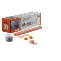 Schlüter-KERDI SHOWER SK Abdichtung Komplettset 120x120cm/150x150cm zum Abdichten des Wandbereichs bei bodengleichen Duschen