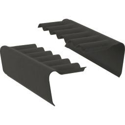 Swisspearl Wellpulthaube 177/51 P5 Faserzement anthrazit Profil 5, Länge: 918 mm, Schenkellänge: 300/300 mm, Winkel: 80°, nicht brennbar, rechts oder links verwendbar