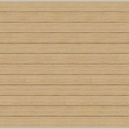 TraumGarten Sichtschutzzaun SYSTEM ALU PLUS Zaunfeld-Set Lärche 238 cm Sichtschutz Steckzaun Lamellenzaun Maße (BxH): 238x184 cm, Set aus 12 Einzelprofilen und 2 Abschlussleisten