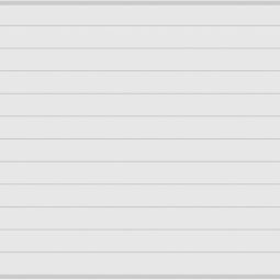 TraumGarten Sichtschutzzaun SYSTEM ALU PLUS Zaunfeld-Set Weiß 238 cm Sichtschutz Steckzaun Lamellenzaun Maße (BxH): 238x184 cm, Set aus 12 Einzelprofilen und 2 Abschlussleisten