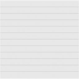 TraumGarten Sichtschutzzaun SYSTEM ALU PLUS Zaunfeld-Set Weiß 178 cm Sichtschutz Steckzaun Lamellenzaun Feldmaß: max. 178x184 cm (BxH)