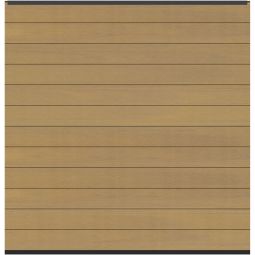 TraumGarten DreamDeck SYSTEM Platinum Zaunfeld-Set lärche Vorkonfiguriertes Zaunfeld im natürlichen Holzlook, 178 x 184 cm