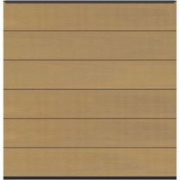 TraumGarten SYSTEM Platinum XL Zaunset Lärche Komplettlösung für moderne Zaunanlagen im Holzlook, 178 x 184 cm