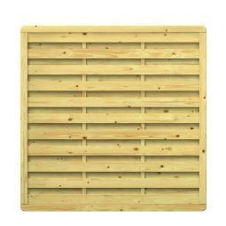 TraumGarten Sichtschutzzaun Holz XL Sichtschutz Lamellenzaun verstärkter Rahmen, Lamellen glatt gehobelt, verschiedene Größen