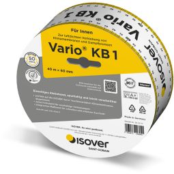 Isover Klebeband Vario KB1 40mx60mm, für luftdichte Verklebung, von Hand einreißbar