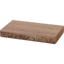 KANN Bruchsteinmauer Vermont Nebraska Kies Mauerabdeckplatte gebrochene und gealterte Oberfläche, kugelgestrahlt, Format 60x35x8 cm