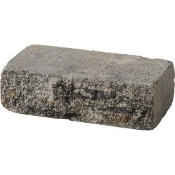 KANN Bruchsteinmauer Vermont muschelkalk-nuanciert Mauerabdecksteine gebrochene und gealterte Oberfläche, kugelgestrahlt, Höhe 15 cm, verschiedene Formate