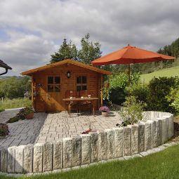 KANN Palisade Via Leano muschelkalk-nuanciert verschiedene Ausführungen