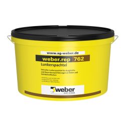 weber Kellerabdichtung weber.rep 762 Lunkerspachtel Schnellbindemörtel für Reparatur- und Ausgleichsspachtelungen, innen und außen anwendbar, dunkelgrau