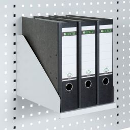 Wellker Ordnermodul Perfo-Lochwand Befestigung an standardisierter Quadrat-Lochung