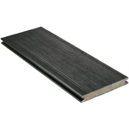 NATURinFORM WPC-Terrassendiele 19x140 mm Piazza Prima Ebenholz massiv Schlanke WPC-Terrassendiele mit 360°-Ummantelung, pflegeleichter, rutschhemmender Holzoptik-Oberfläche und hoher Widerstandsfähigkeit