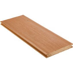 NATURinFORM WPC-Terrassendiele 19x140 mm Piazza Prima eichenbraun massiv Schlanke WPC-Terrassendiele mit 360°-Ummantelung, pflegeleichter, rutschhemmender Holzoptik-Oberfläche und hoher Widerstandsfähigkeit