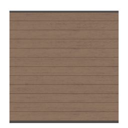 TraumGarten WPC-Sichtschutzzaun Rundum-Sorglos-Paket CLASSIC Mandel/Anthrazit Sichtschutz Steckzaun Lamellenzaun Individualisieren Sie Ihren Sichtschutz mit unserem Konfigurator