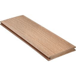 NATURinFORM WPC-Terrassendiele 21x140 mm DIE KERNIGE terrabraun massiv natürliche Holz-Optik, barfußfreundlich