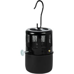 Vitavia Paraffinheizung LONI Fire schwarz beheizt bis 2m² Gewächshausheizung 50 - 100 W, Brenndauer: 3 Tage