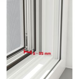 Windhager Insektenschutz Plus Rahmenfenster Weiß 5
