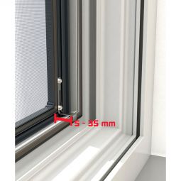 Windhager Insektenschutz Plus Rahmenfenster Anthrazit 5