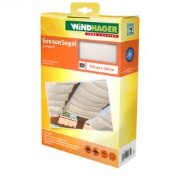 Windhager Sonnensegel-Seilspanntechnik Uni Weiß 3