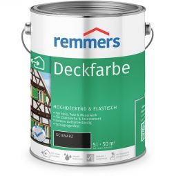Remmers Deckfarbe schwarz 4