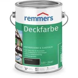 Remmers Deckfarbe schwarz 3