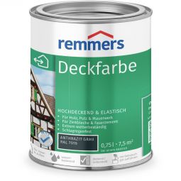 Remmers Deckfarbe anthrazitgrau RAL 7016 4