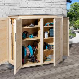 weka Gartenschrank Garten[Q] TERAS Naturbelassen 3