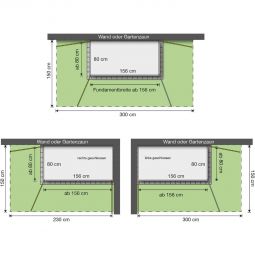 weka Gartenschrank Garten[Q] TERAS Schwedenrot 4