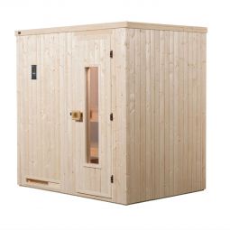 weka Elementsauna HALMSTAD Sparset natur 3